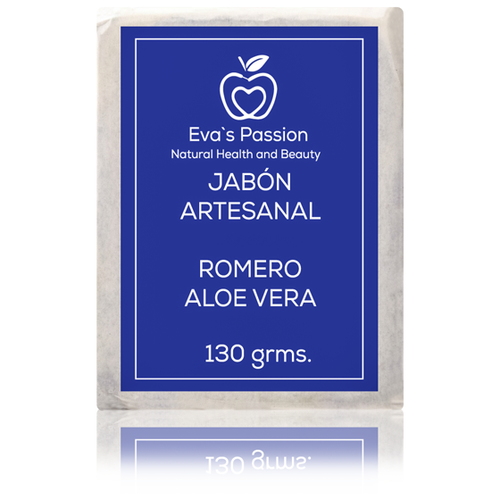 Jabón Artesanal de Romero & Aloe Vera
