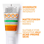 Anthelios XL Gel Creme Toque Seco FPS 50