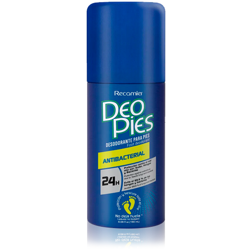 Deo Pies Desodorante Para Pies Antibacterial 24h